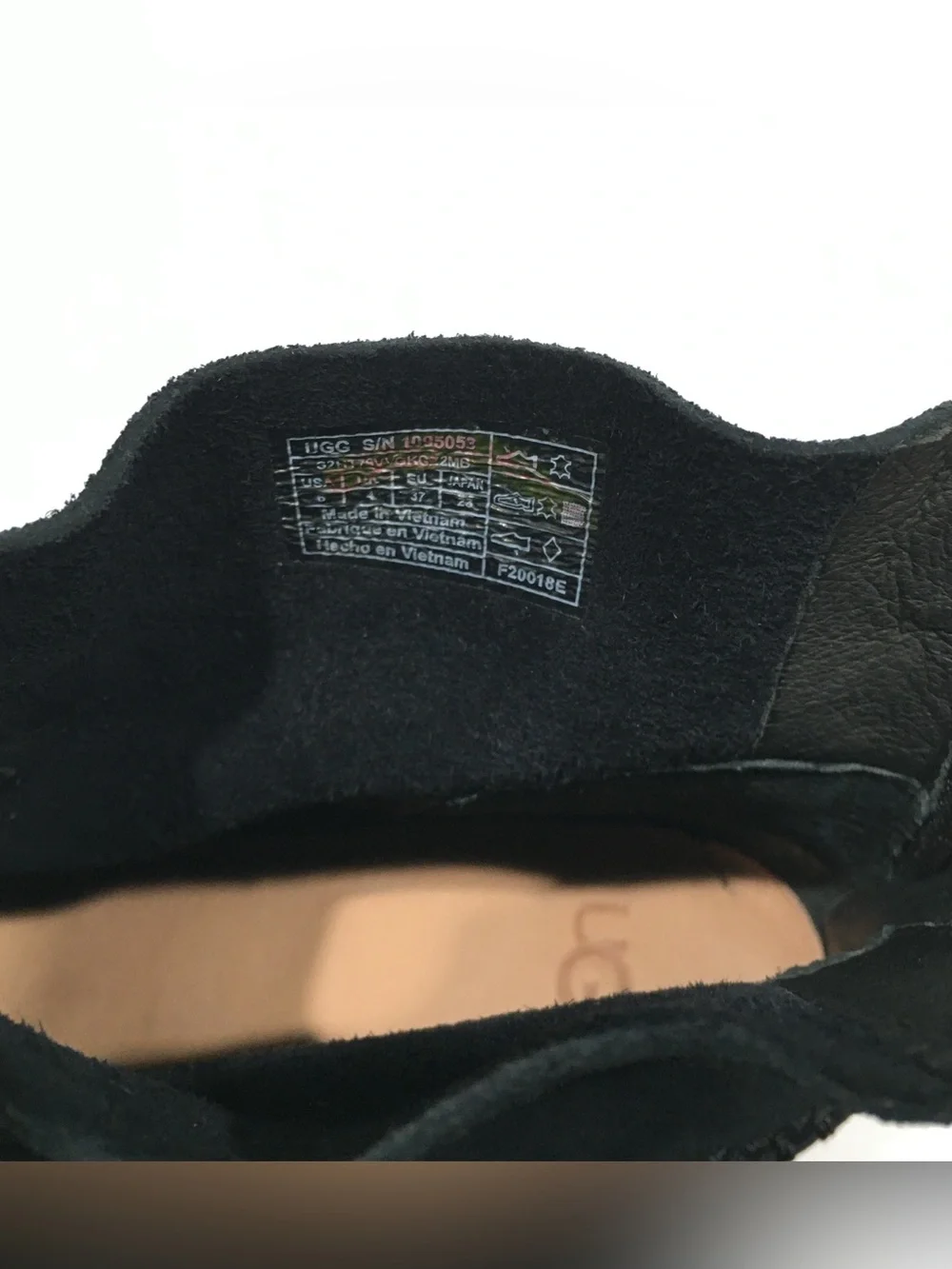 UGG Bandara Ankle boot -Black Suede -Women’s US 6 -NEW - Picture 7 of 8